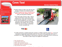 Tablet Screenshot of covetaxi.com